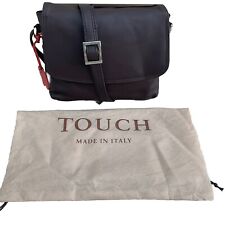 TOUCH::: Dark Chocolate Brown Crossbody Organiser Bag