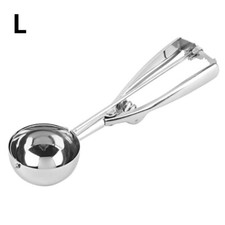 4/5/6cm Cake Mechanical Cookie Dough Ice Cream Scoop Stainless Steel Spoon