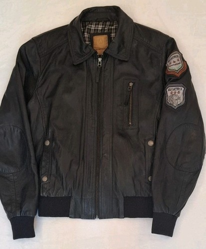 Aviatrix mens leather - aviatrix, bomber
