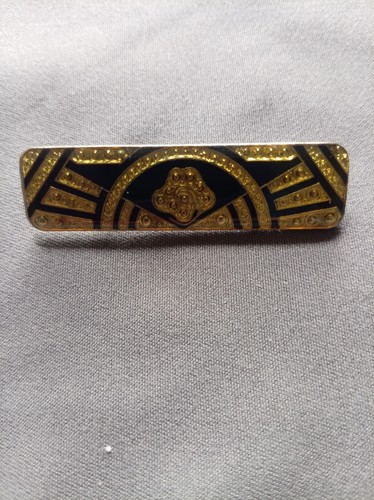 Art deco style brooch - art,