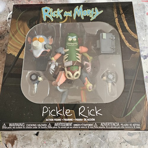 Pickle rick and morty action - and,
