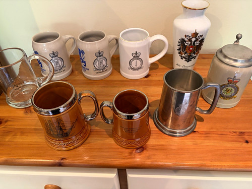 Mixed beer mug stein - mixed, &
