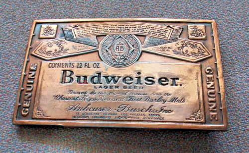 Box9 genuine brass - box9#, budweiser