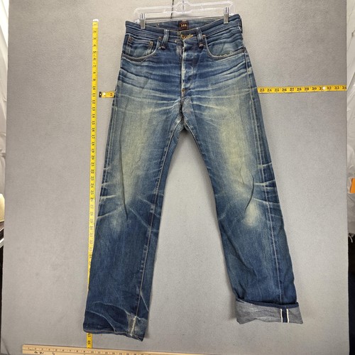 Vtg lee jeans 28x34 selvedge - vtg,