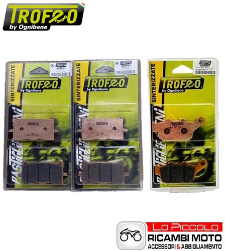 Front rear brake pad - front,