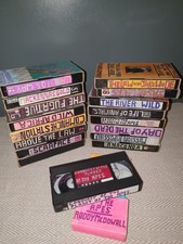 USED RECORDABLE VHS VIDEO TAPES X 17 (Bundle) - (180 - 240) Mixed Brands