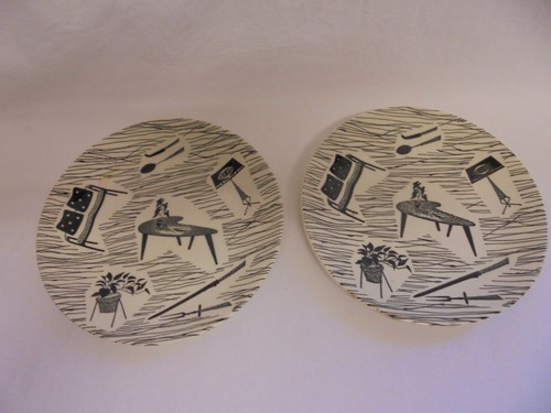 Vintage pair ridgway - pair,