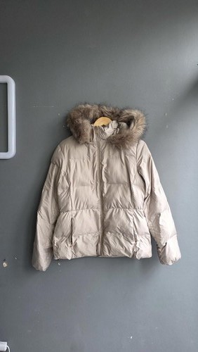Zara champagne stone puffer - stone,