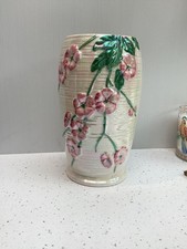 MALING PINK LUSTRE WARE VASE, 8 1/2 inches tall approx