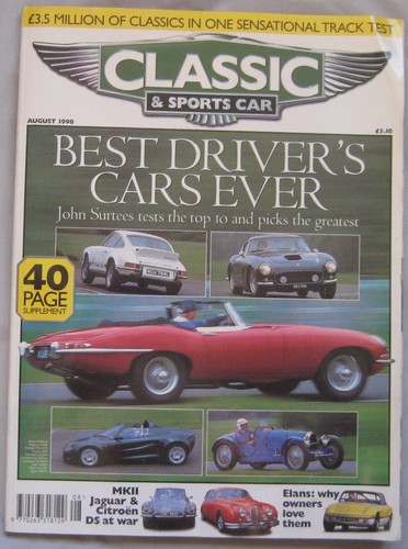 Classic sportscar 08 1998 - classic, 08/1998
