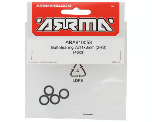 Ball bearing set - bearing, 7x11x3mm