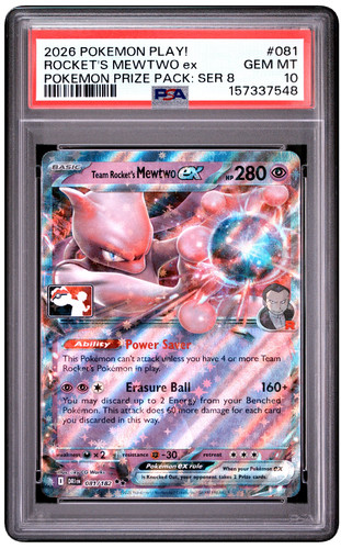 Team rocket mewtwo - mewtwo, ex
