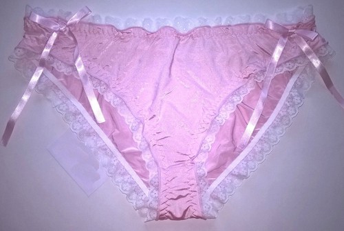 Very sexy pink shimmery satin - sexy,