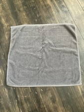 Christy Grey Terry Bath Mat 56