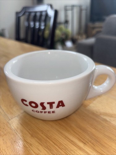 Costa coffee mug white ceramic - coffee,