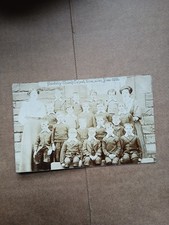 Vintage Postcard: Class Photo,  Bardsley Church School, Coronation Year 1911