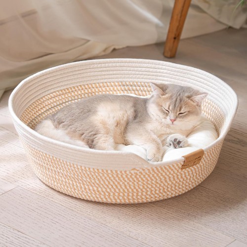 Cat bed basket cotton - bed,
