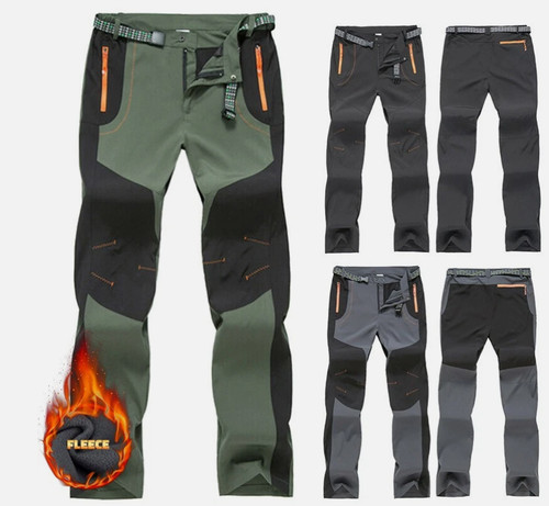 Fleece lined trousers - fleece,