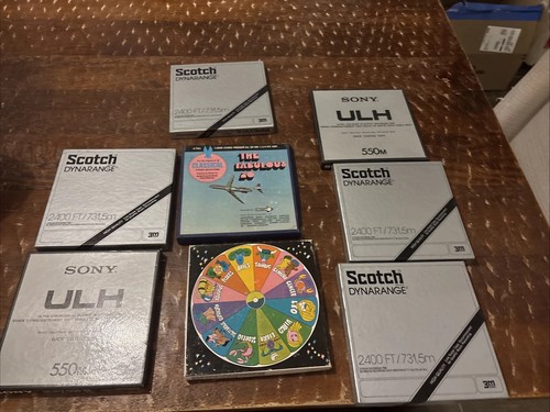 Scotch sony reel lot - &,