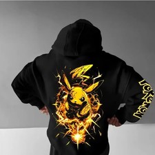 Pikachu Anime Cotton Hoodie