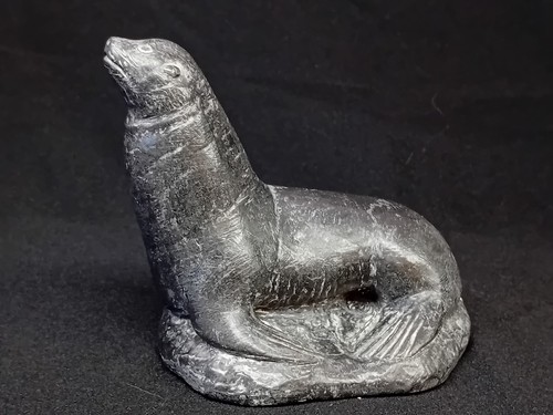 Vintage inuit hand carved - vintage,