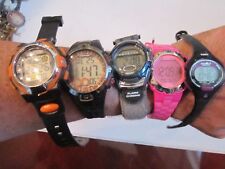 5 SPORT WATCHES - ALL WORKING