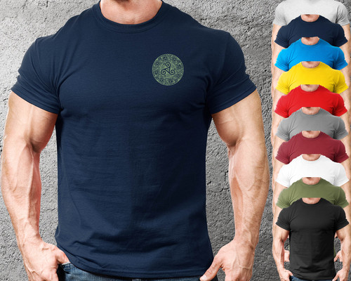 Celtic triskele gym shirt - triskele,