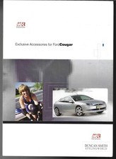 Ford Cougar MS Design Accessories 2002-2003 UK Market Foldout Sales Brochure