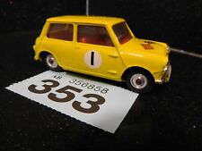 Corgi 227 Mini Cooper Competition # 1 - Restored (353)