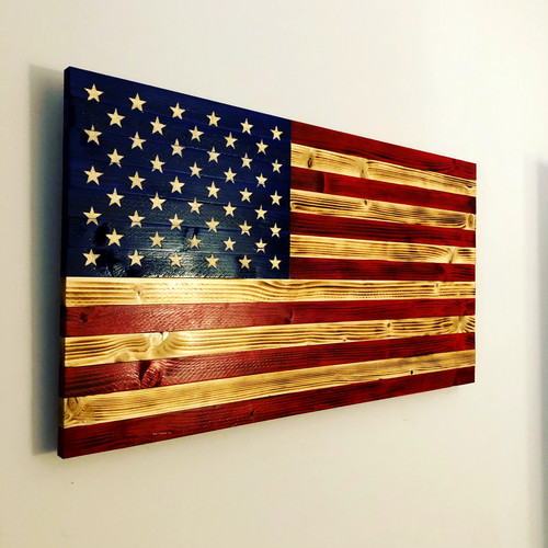 Handmade wooden american - wooden,