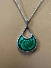 Ortak Sterling Silver & Green