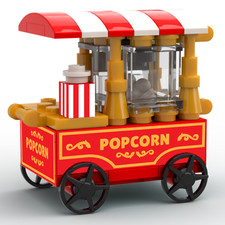 Popcorn Vending Cart Building