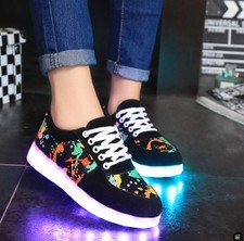 Flashing Trainers Led Light Up