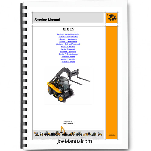 Jcb 515 terrain telescopic - 515-40,