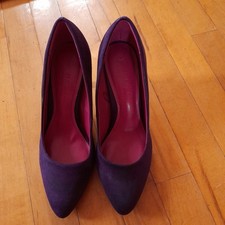 Next purple suede shoes