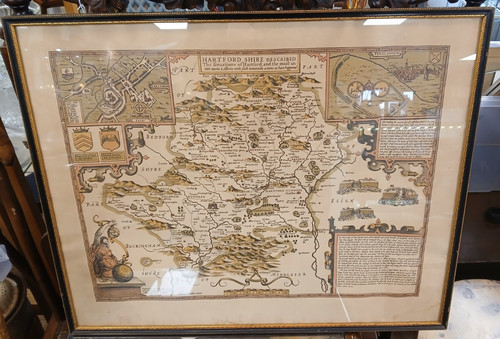 Reproduction 1610 map - reproduction, of