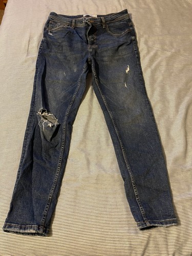 Zara man denim ripped - zara,
