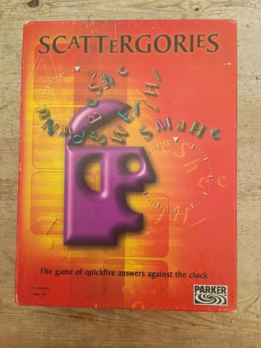 Scattergories board game 2003 - scattergories,