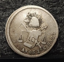 1877 Zs Mexico 2nd Republic 25