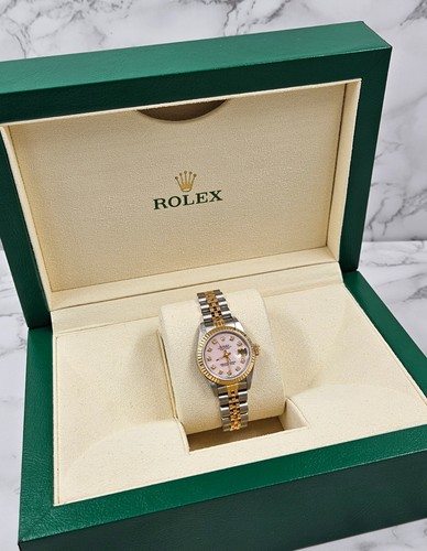 Steel gold rolex - &,