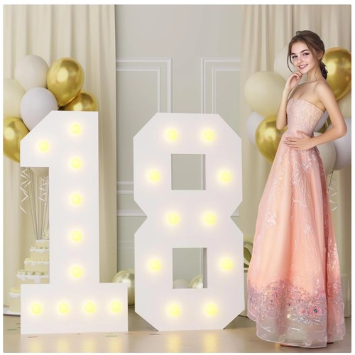 4ft light marquee - up, 18