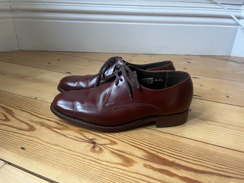 Deep red brown - red/brown, grenson