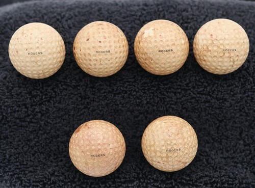 Vintage rogers golf balls - rogers,