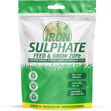 Iron Sulphate 1.5kg WATER SOLUBLE LAWN TONIC Grass Ferrous Sulphate Fertiliser