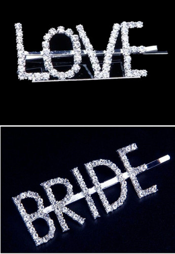 Silver rhinestone diamante - 2,