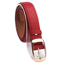 Womens Leather Alloy Pin