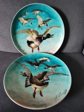 Pair of ceramic plates