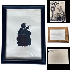 Framed Sairey Gamp Silhouette
