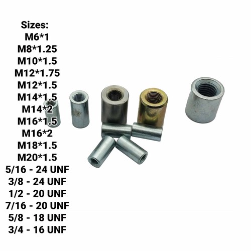 Threaded insert tube - tube, adaptor