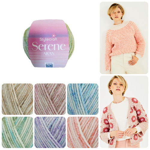 Stylecraft serene aran 100g - aran,
